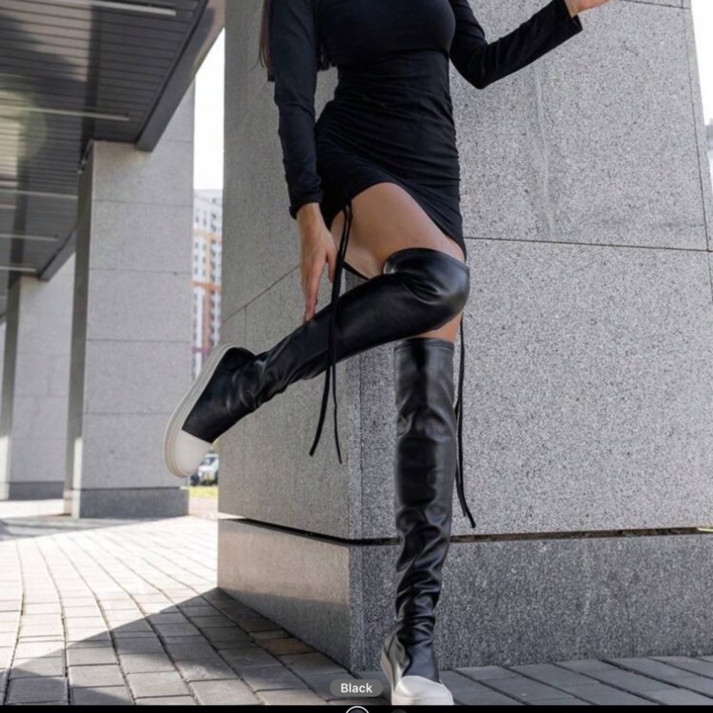 Women’s knee high‎ long strech boots